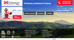 Desktop Screenshot of climatizer.cz